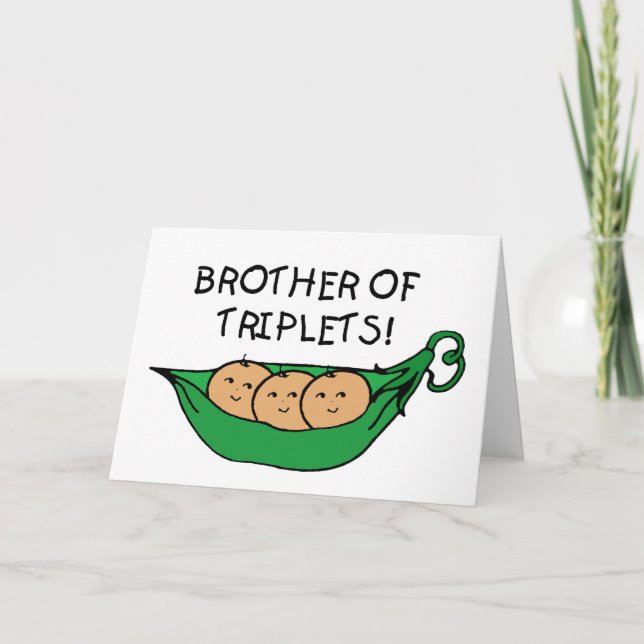 Brother of Triplets Pod Card (Front)