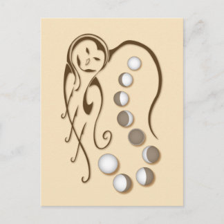 Brother Owl : Sister Moon Postcard