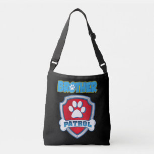 Brother Patrol Shirt - Dog Mum Dad Gift Birthday Crossbody Bag