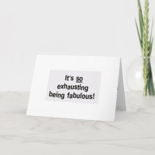 BROTHER REST/RELAX FROM BEING FAB ON YOUR BIRTHDAY CARD