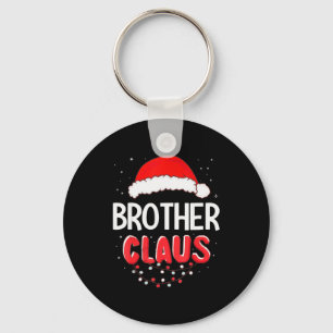 Brother Santa Claus Christmas Matching Costume Key Ring