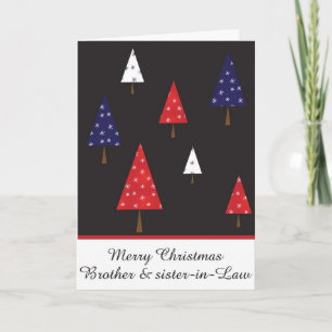 Brother & sister in law christmas greeting card