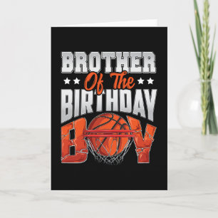 Brother Sketll Birthday Boy Family Ller B-day Part Card