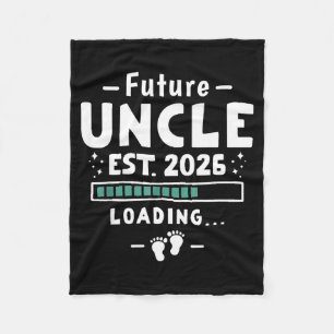 Brother To Uncle Pregnancy Announcement - Future U Fleece Blanket