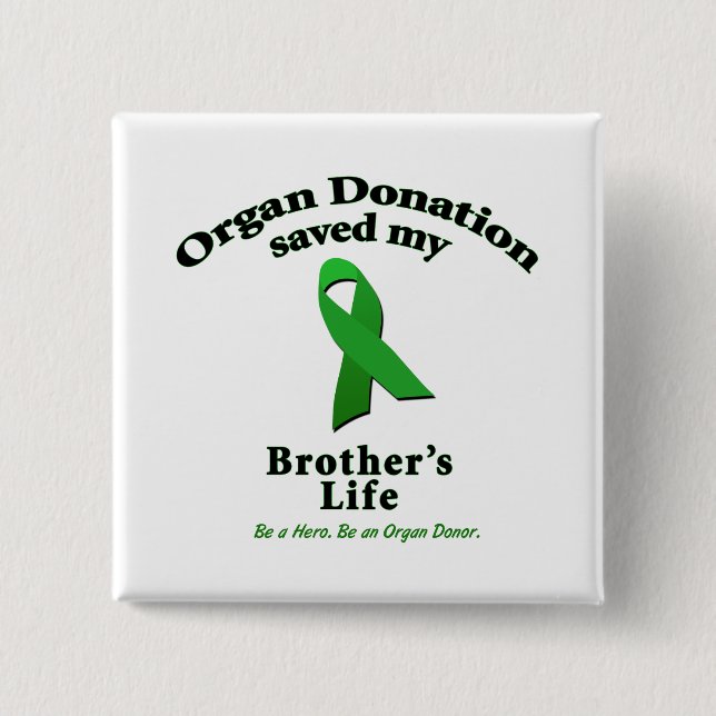 Brother Transplant 15 Cm Square Badge (Front)