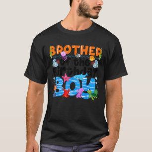 Brother UnderSea Birthday Party Boy Ocean Sea Anim T-Shirt