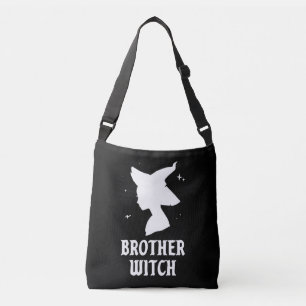 Brother Witch Funny Spooky Matching Halloween Crossbody Bag