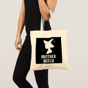 Brother Witch Funny Spooky Matching Halloween Tote Bag