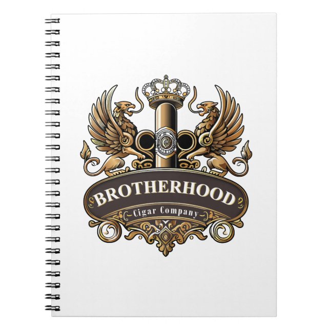 Brotherhood Cigar Company Notebook (Front)
