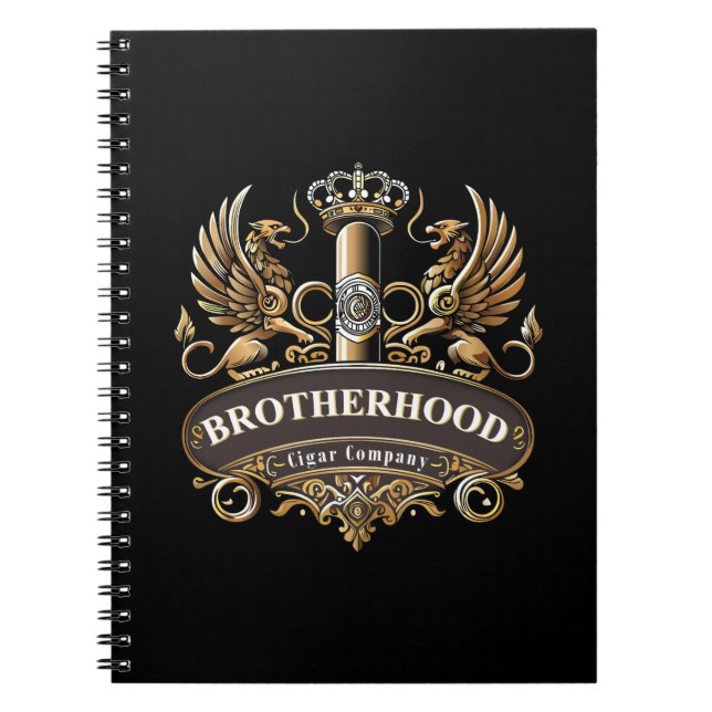 Brotherhood Cigar Company Notebook (Front)