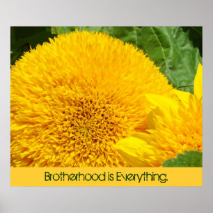 Brotherhood is Everything art prints Service Unity