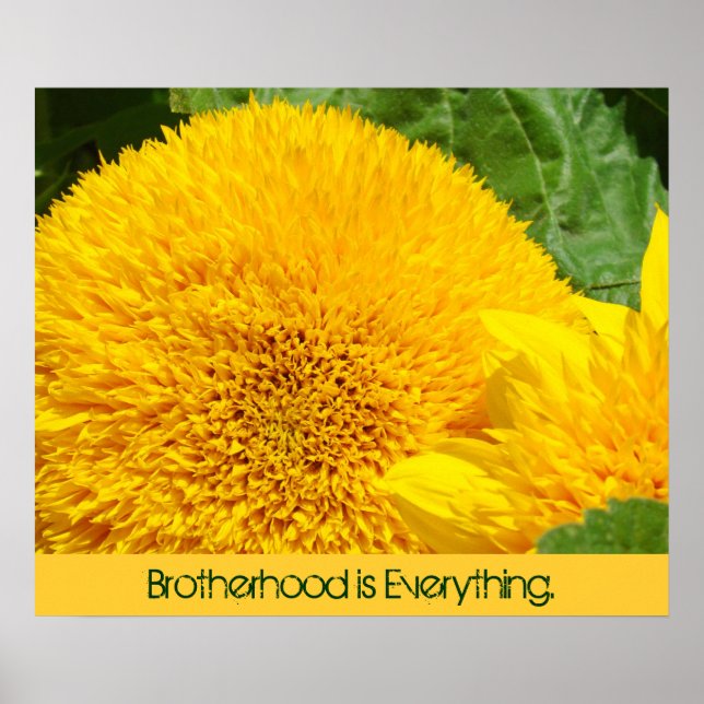 Brotherhood is Everything art prints Service Unity (Front)