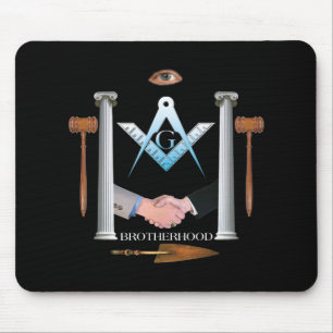 Brotherhood of Freemasons Mouse Pad