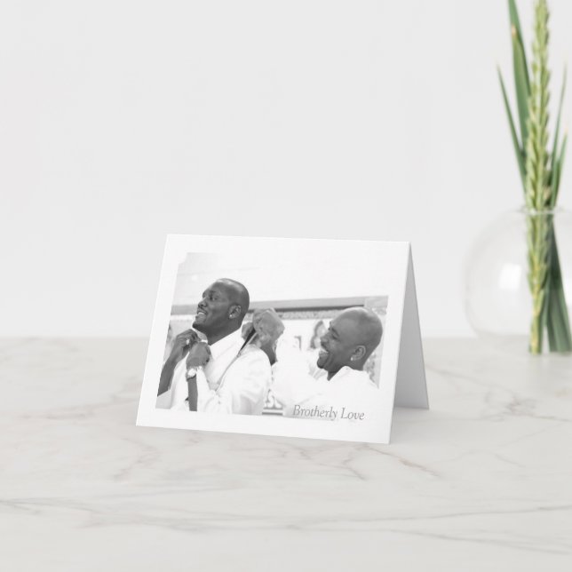Brotherly Love Card (Front)