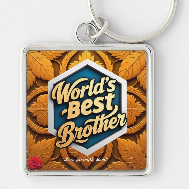 "Brotherly Love Forever" Key Ring (Front)