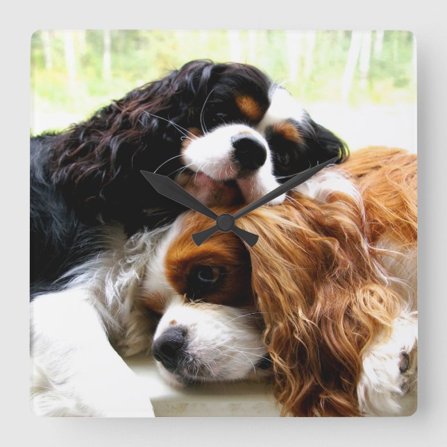 Brothers Cavaliers Clock (Front)