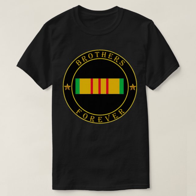 Brothers forever  orange agent veterans Vietnam ve T-Shirt (Design Front)