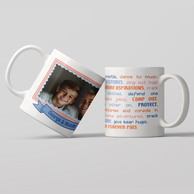 Brothers Heart touching & sentimental Coffee Mug (Brothers Heartwarming Bond/ Gift for your brother)