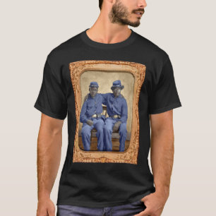 Brothers in Arms. Civil War Union Soldiers 1860. C T-Shirt