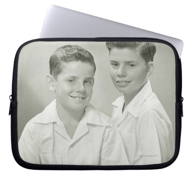Brothers in Studio Laptop Sleeve (Front)