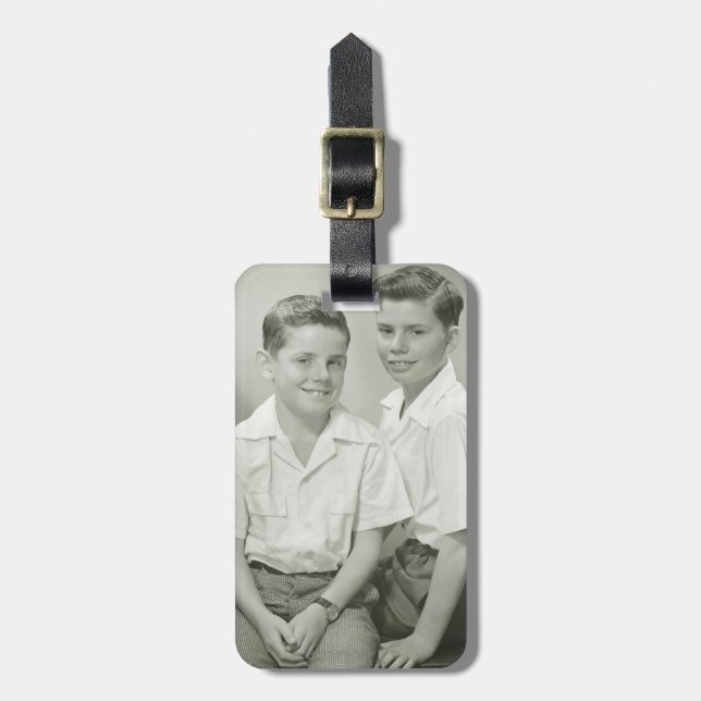 Brothers in Studio Luggage Tag (Front Vertical)