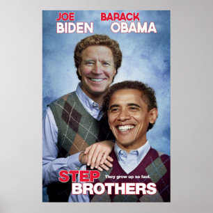 Brothers Joe Biden Barack Obama not just friends Poster