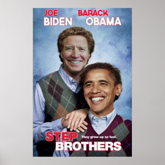 Brothers  Joe Biden  Barack Obama not just friends Poster