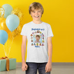 Brother's T shirt Kids Birthday Dinosaur Theme<br><div class="desc">"Let your little brother shine at the Halloween birthday party with this one-of-a-kind 'Brother’s T-shirt' featuring a spooky baby dinosaur theme! This fun and festive shirt showcases adorable baby dinosaur.The shirt is personalised with a custom photo of the birthday child, adding a special touch that makes it a cherished keepsake....</div>