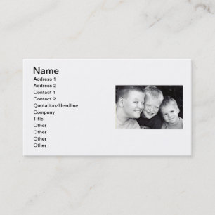 Brothers Three Business Card II