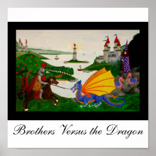 Brothers Versus the Dragon Poster