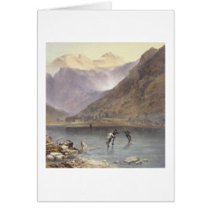 Brothers Water, detail of ice skaters, from 'The E