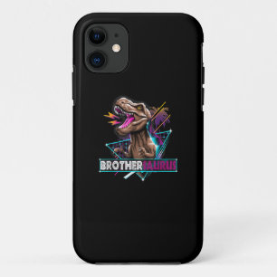 Brothersaurus Dinosaur Family Gift For Brother iPhone 11 Case
