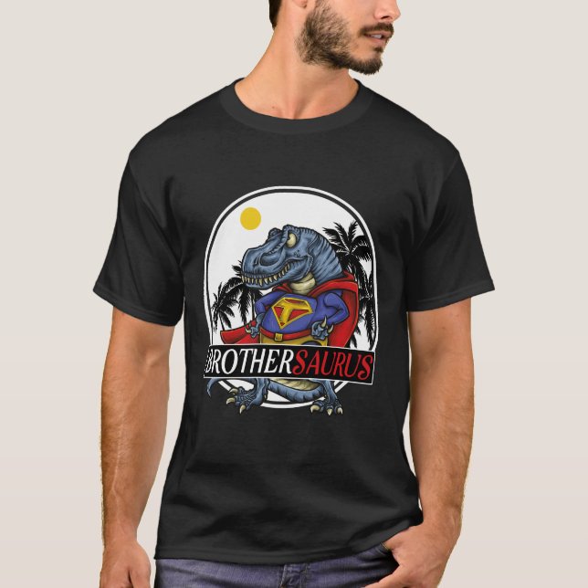brothersaurus family trex matching T-Shirt (Front)