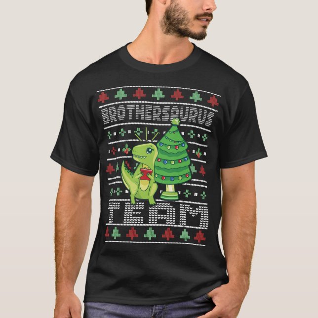 brothersaurus Ugly Christmas Sweater (Front)