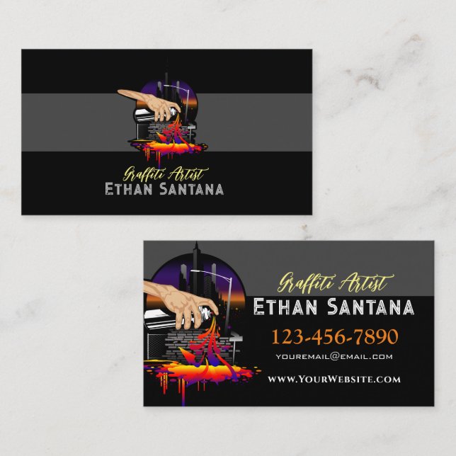 Brought To Life Business Card (Front/Back)