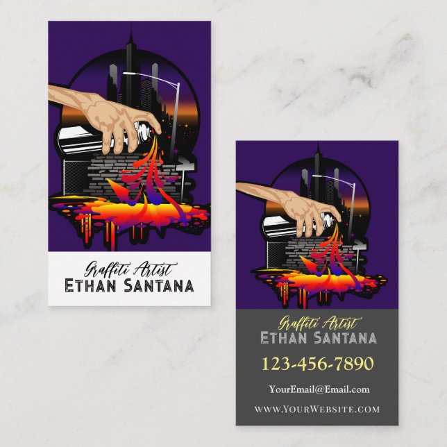 Brought To Life Business Card (Front/Back)
