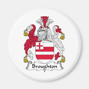 Broughton Family Crest Magnet
