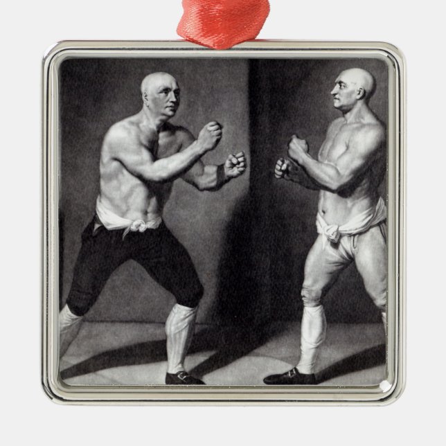 Broughton v. Stevenson Metal Ornament (Front)