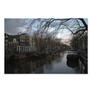 Brouwersgracht, Amsterdam Photo Print