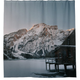 BROW HOUSE BEAR MOUNTAIN SHOWER CURTAIN