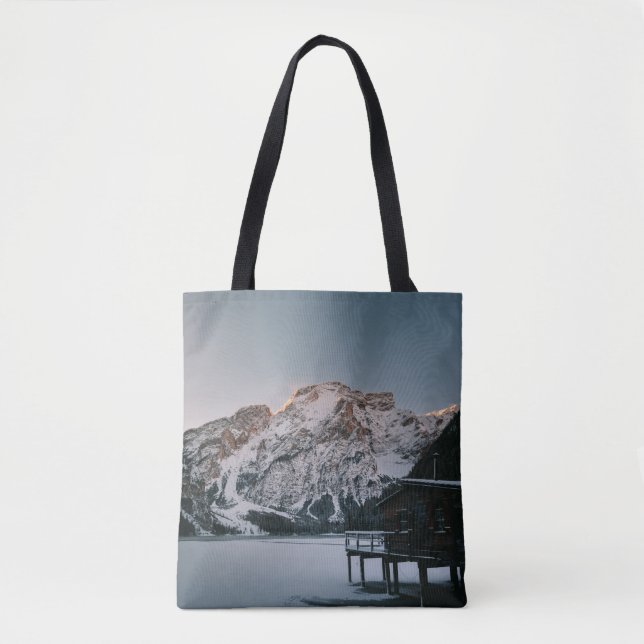 BROW HOUSE BEAR MOUNTAIN TOTE BAG (Front)