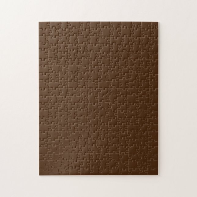  Brown #4D2A10, Crocodile Puzzle (Vertical)