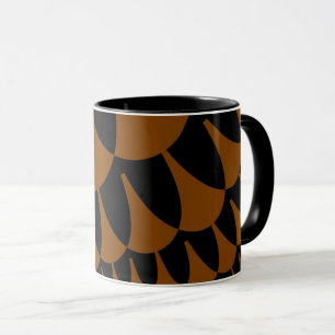 Brown and Black Scales Mug