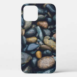 BROWN AND BLACK STONES iPhone 12 CASE