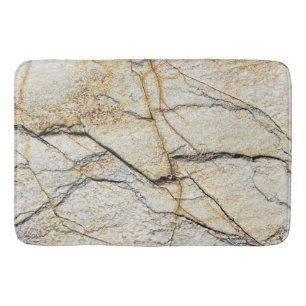 Brown and Black Textured Mable Stone Bath Mat