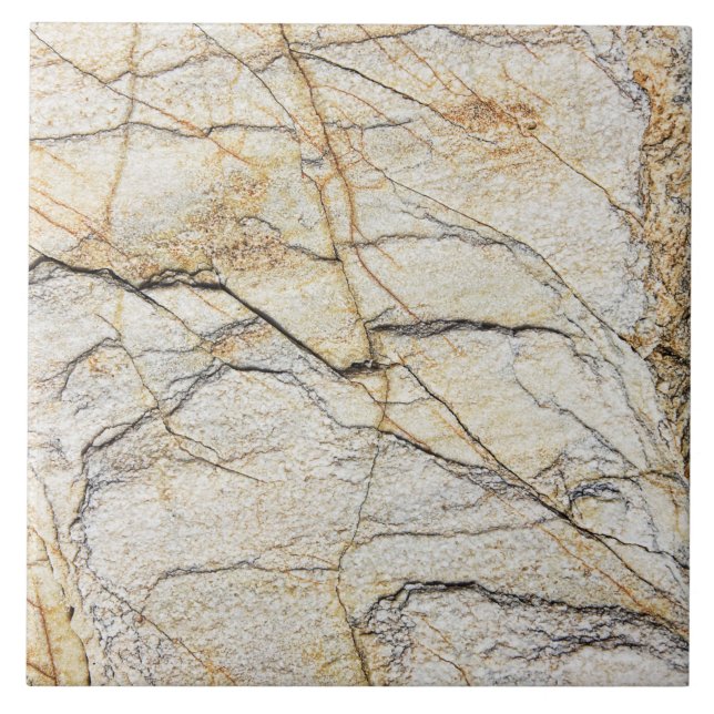 Brown and Black Textured Mable Stone  Ceramic Tile (Front)