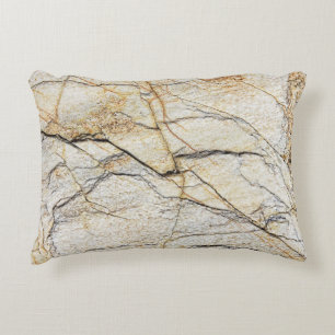 Brown and Black Textured Mable Stone  Decorative Cushion