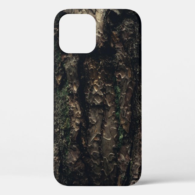 Brown and black tree trunk Case-Mate iPhone case (Back)