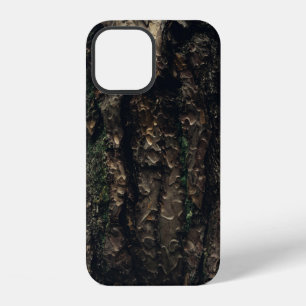 Brown and black tree trunk iPhone 12 case