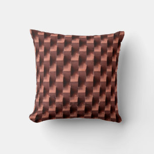 Brown and black wooden board cushion